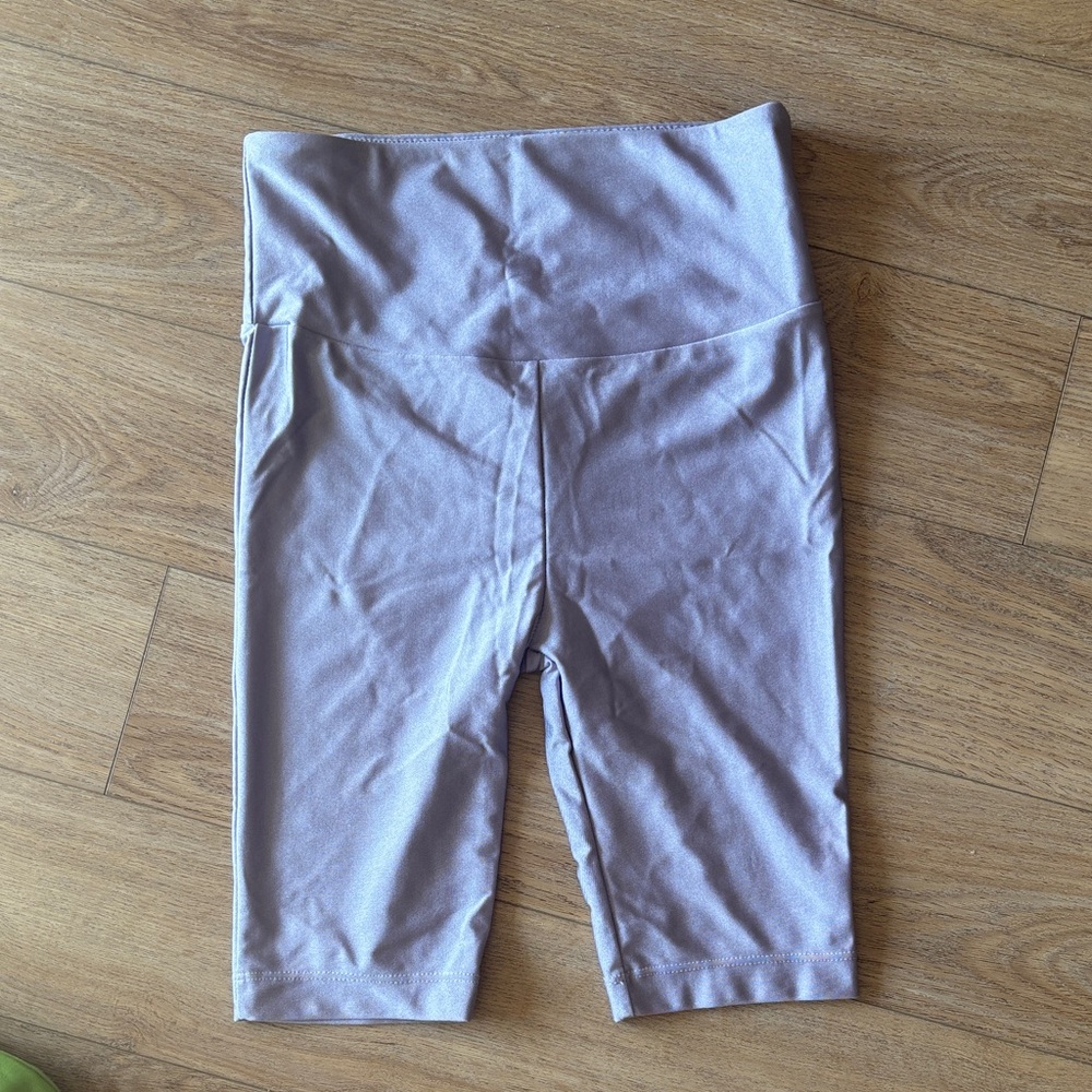 NaNa Lavender Swim/Biker Shorts